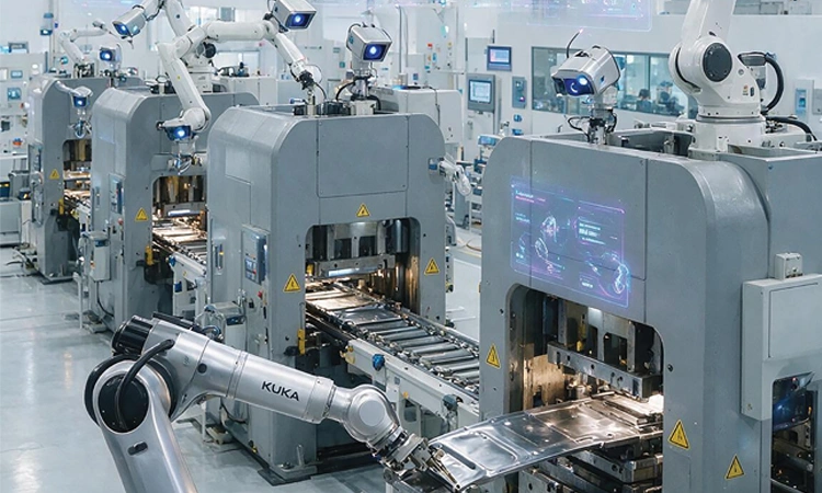 Robotic Loading & Unloading in Press Lines Driving Productivity, Precision and Safety in Modern Metal Forming Robotic-Loading--Unloading